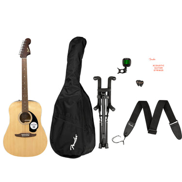 Paquete Guitarra Acustica Fender Ca Debut Redondo Pack Nat, 0974000421